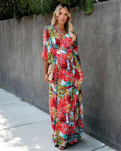 Casual Kimono Beachwear Cover Up Dresses