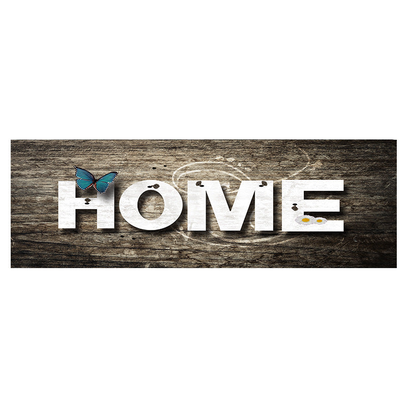 Home Wooden Design Non Slip Bathroom Kitchen Door Mats