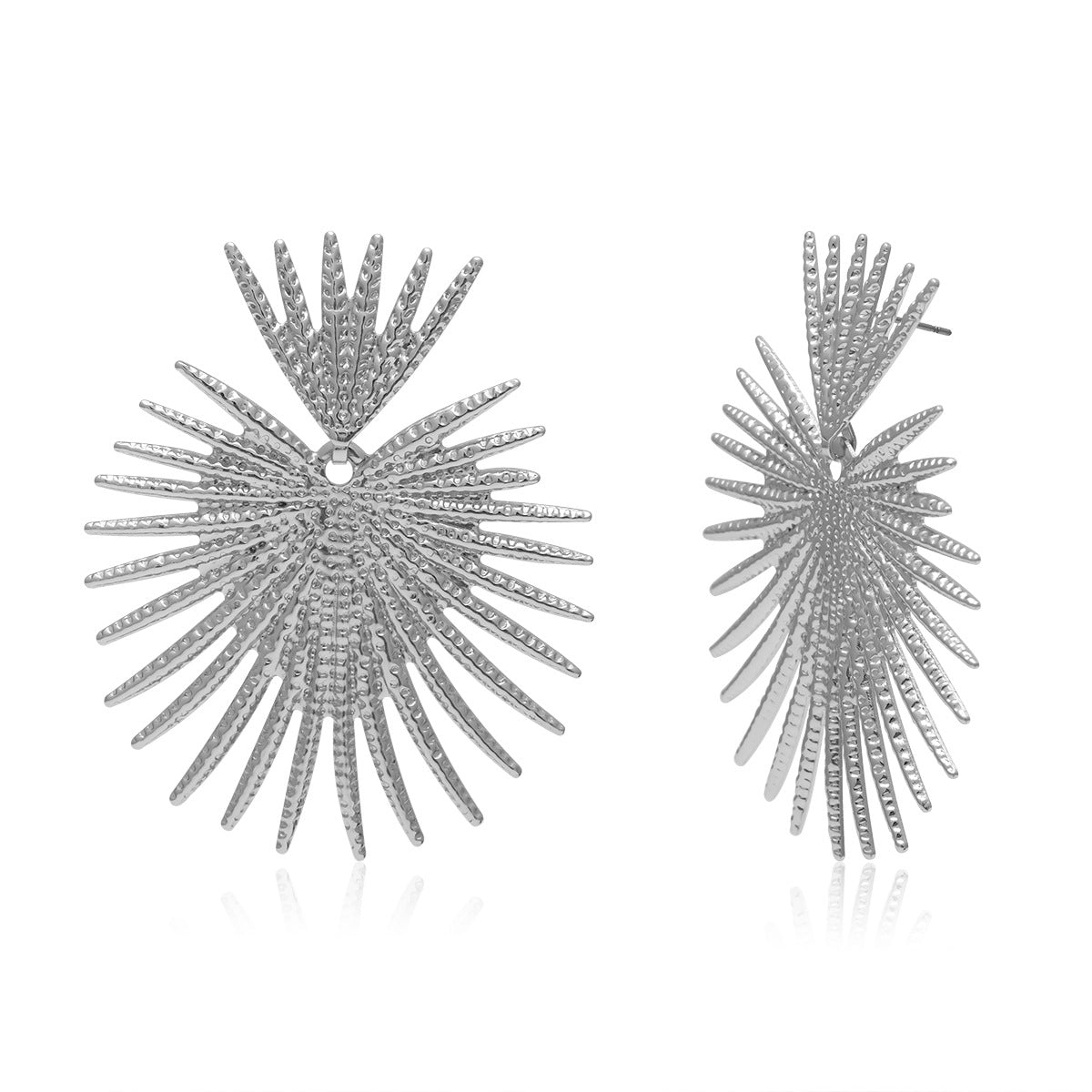 Women Sweethear Geometry Pattern Earrings