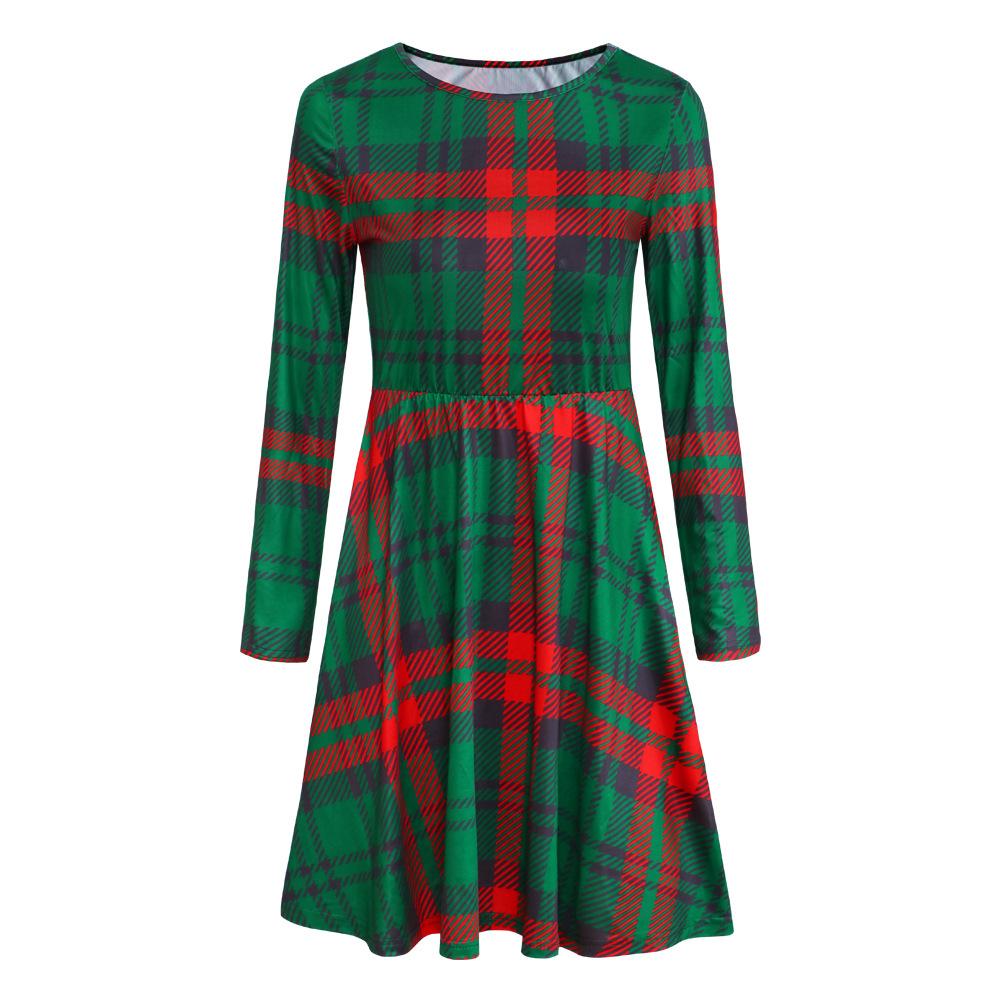 Winter Christmas Style Long Sleeves Dresses-STYLEGOING
