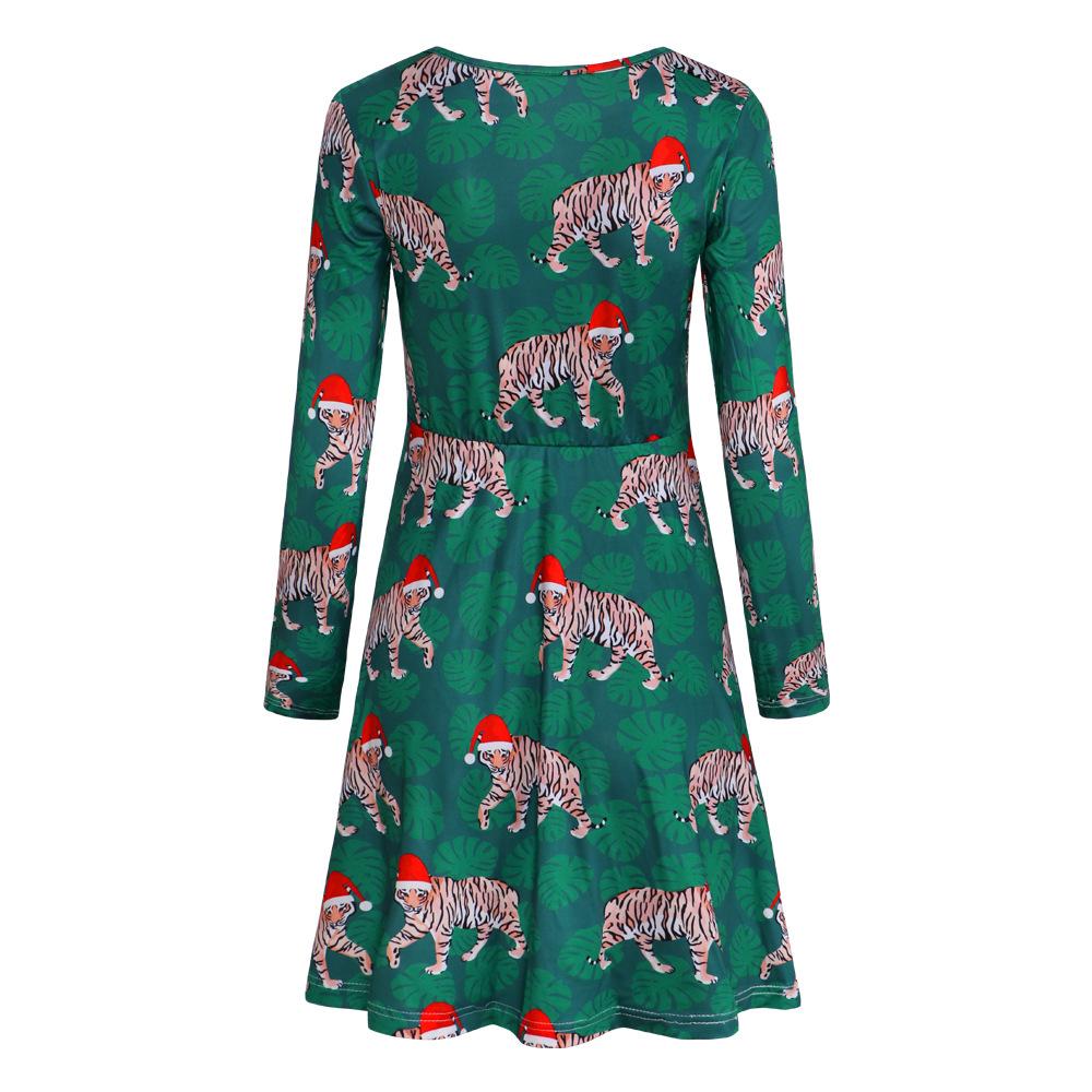 Winter Christmas Style Long Sleeves Dresses-STYLEGOING