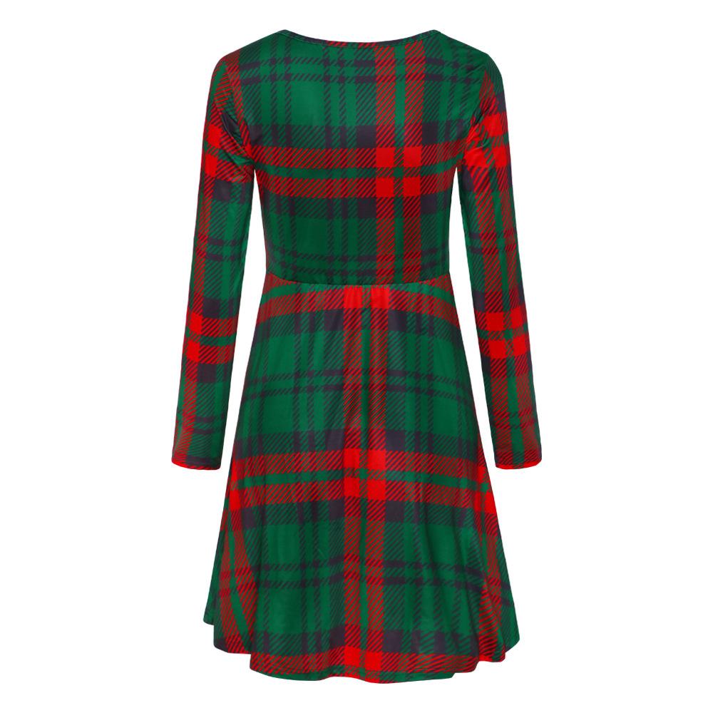 Winter Christmas Style Long Sleeves Dresses-STYLEGOING