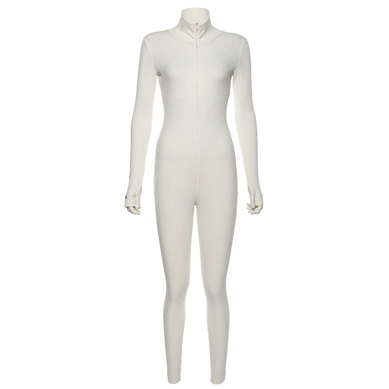 Sexy High Neck Exercising Yoga Jumpsuits