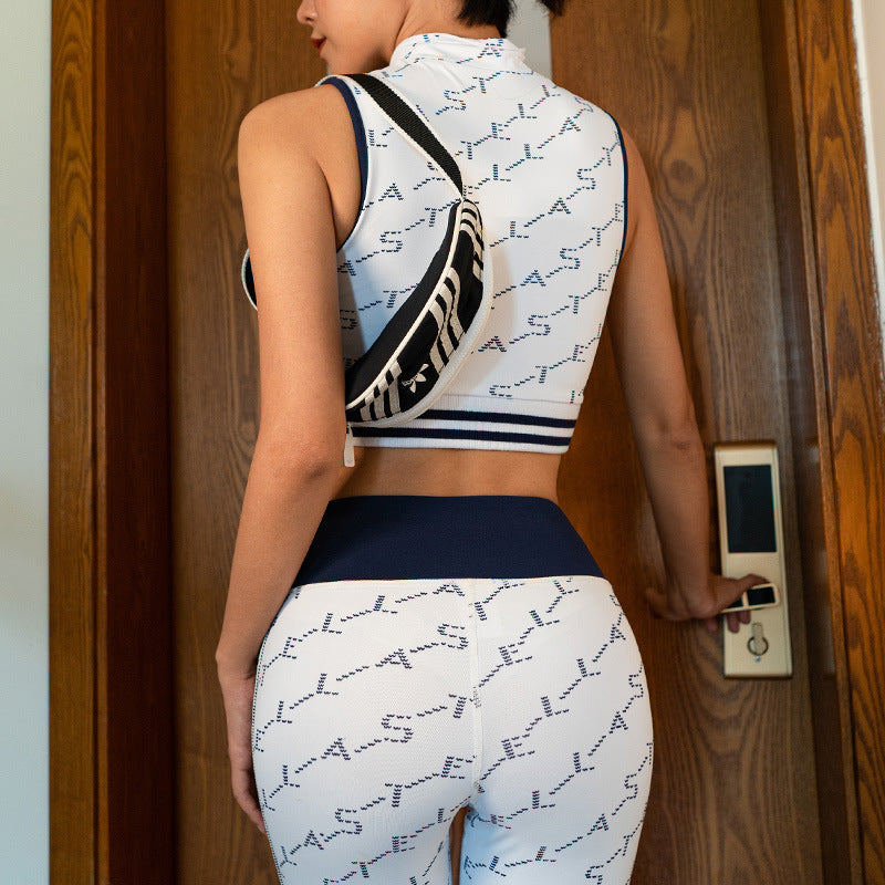 Women Sexy Two Pieces Yoga Suits