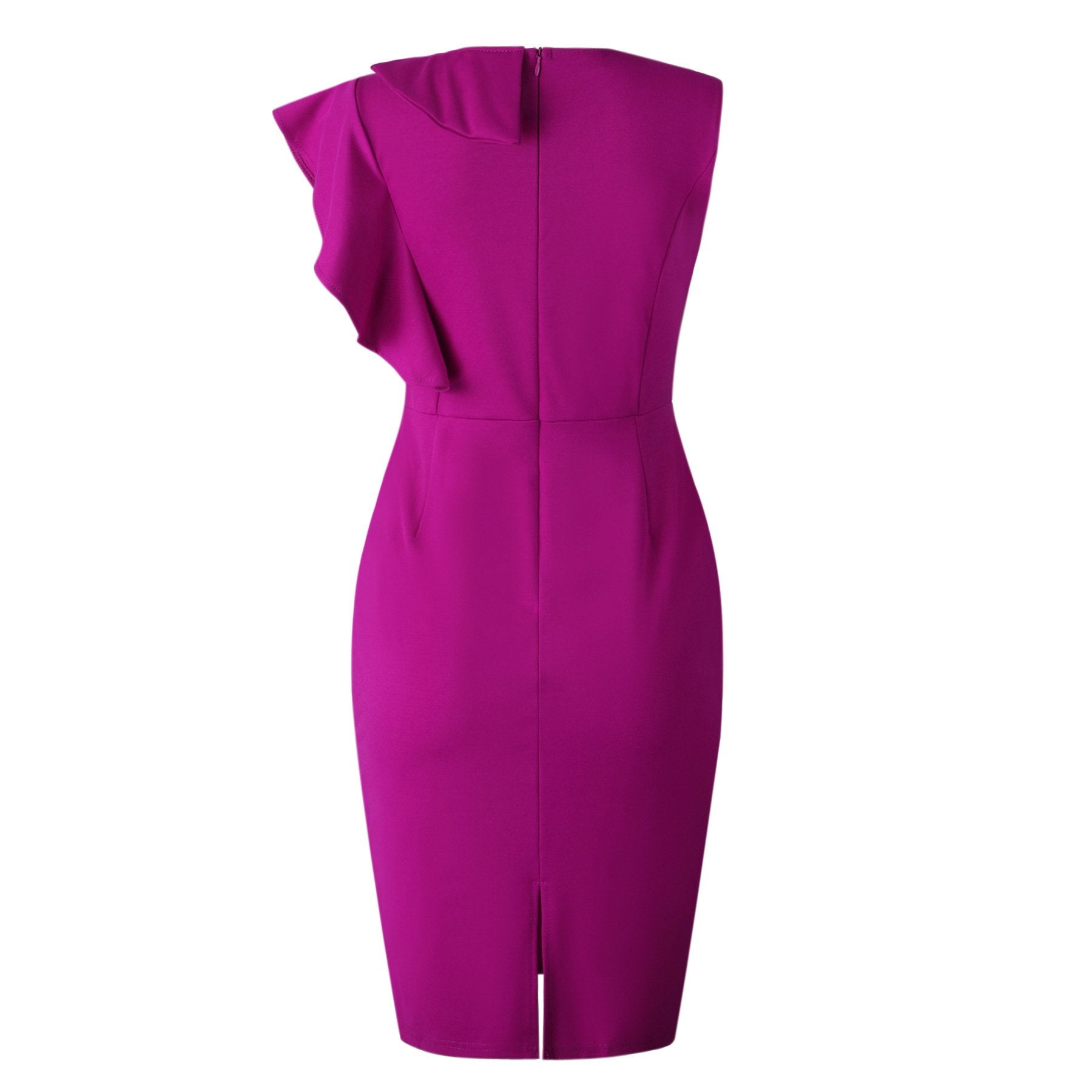 Sexy Bodycon Ruffled Mini Dresses-STYLEGOING