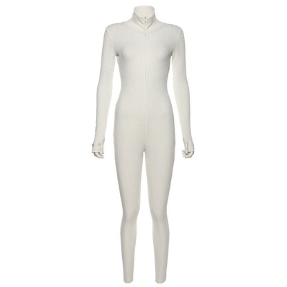 Sexy High Neck Exercising Yoga Jumpsuits