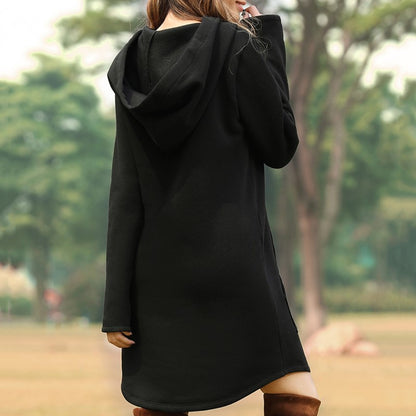 Christmas Long Sleeves Women Hoodies Dresses