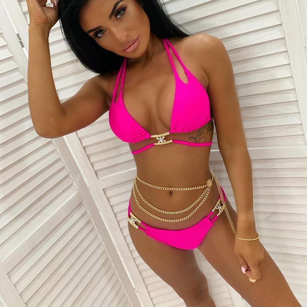 Sexy Rhinestone Summer Beach Bikini-STYLEGOING