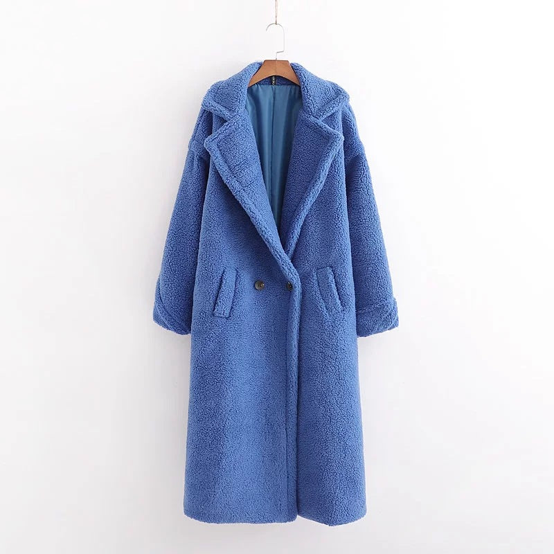 Winter Warm Fashion Long Overcoat for Women