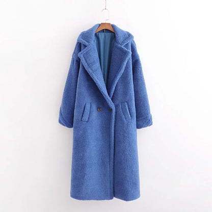 Winter Warm Fashion Long Overcoat for Women