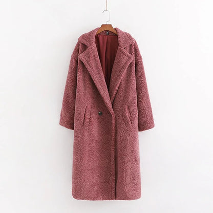 Winter Warm Fashion Long Overcoat for Women