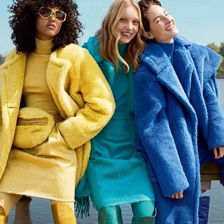 Winter Warm Fashion Long Overcoat for Women