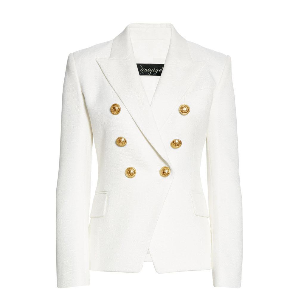 Women Fashion Short Fall Double-breasted Suit-STYLEGOING
