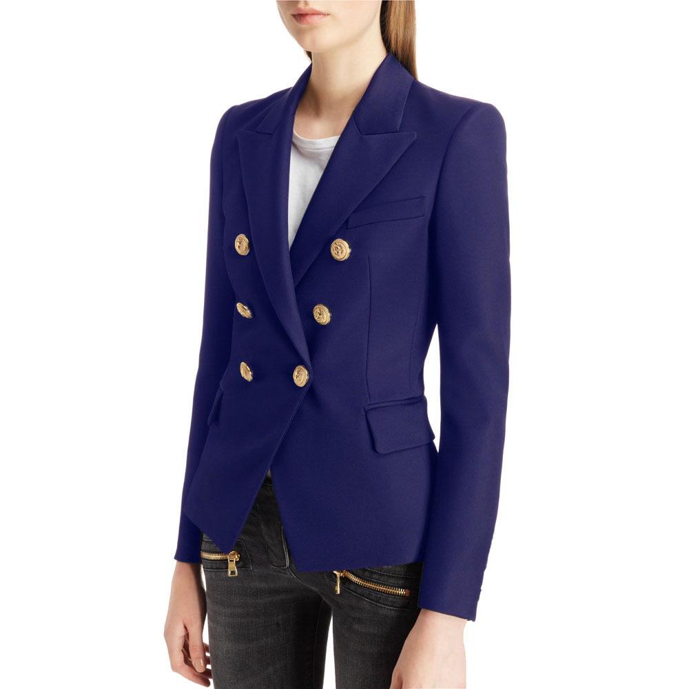 Women Fashion Short Fall Double-breasted Suit-STYLEGOING