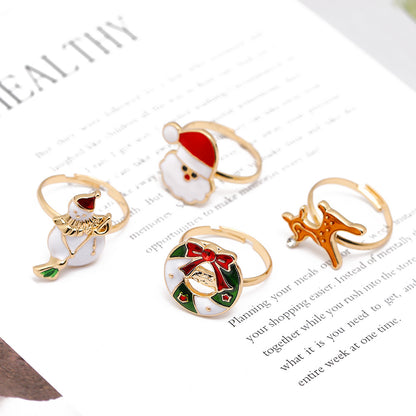 Merry Christmas Design Rings for Kids&Adult