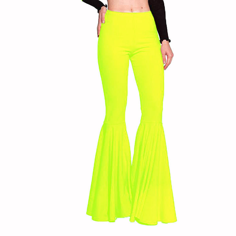Sexy High Waist Mermaid Trumpet Women Pants