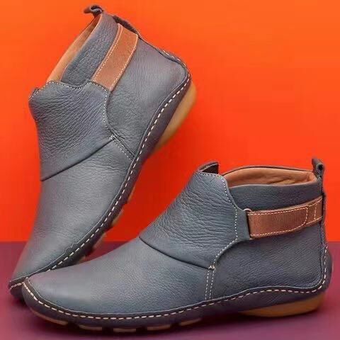 Fashion Women Button Plus Sizes Short Boots