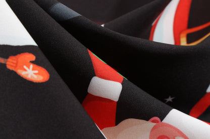 Christmas Snowman Vintage Long Sleese Dresses-STYLEGOING