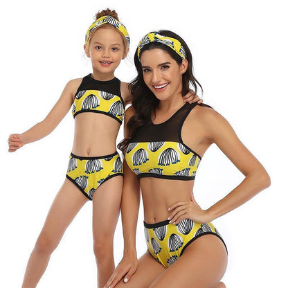 Parent Child Summer Beach Bikinis-STYLEGOING