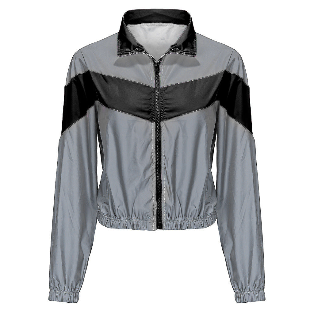 Summer Reflective Two Pieces Sportswear for Women