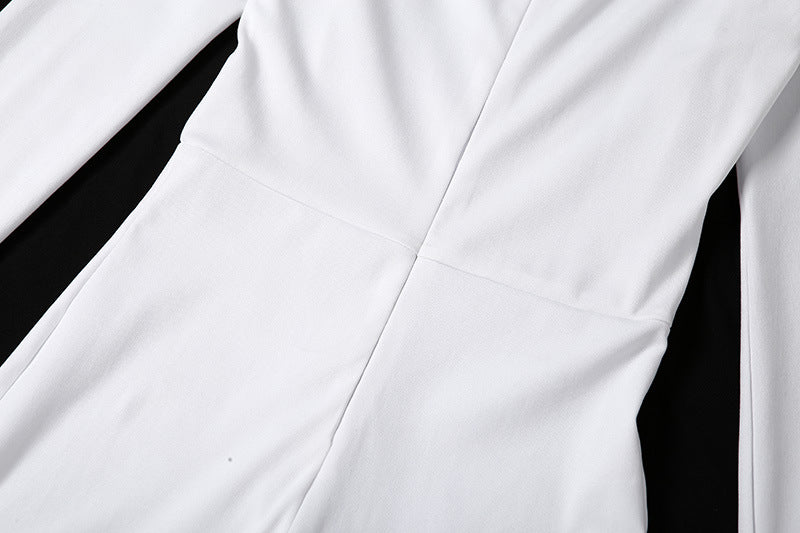 Sexy High Waist Zipper Yoga Exercising Jumpsuits
