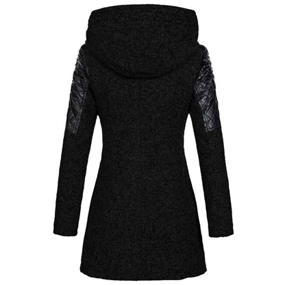 Winter Zipper Hoodies Overcoat for Women