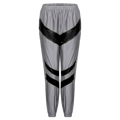 Summer Reflective Two Pieces Sportswear for Women