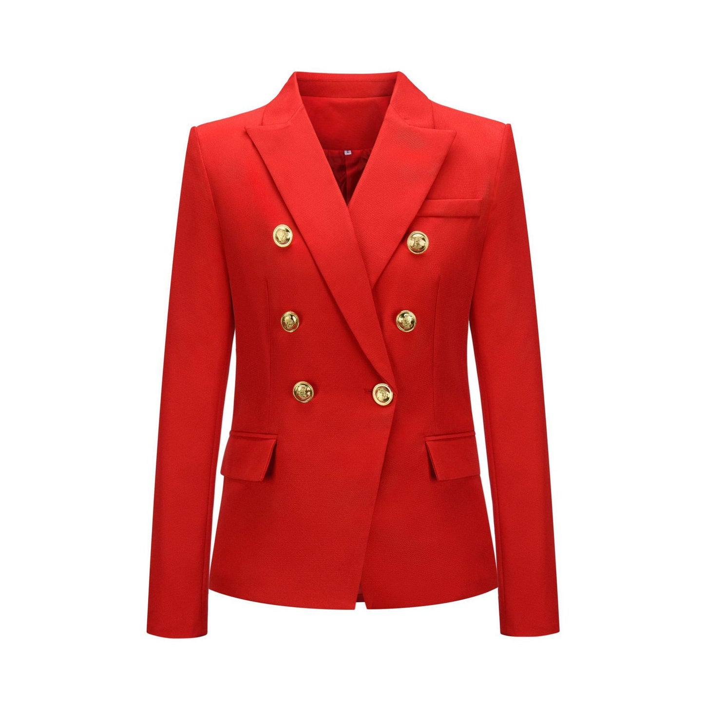 Women Fashion Short Fall Double-breasted Suit-STYLEGOING