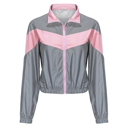 Summer Reflective Two Pieces Sportswear for Women