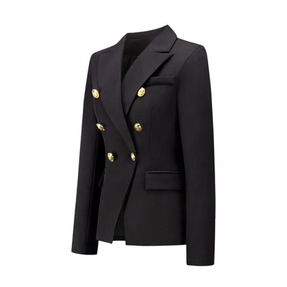 Women Fashion Short Fall Double-breasted Suit-STYLEGOING