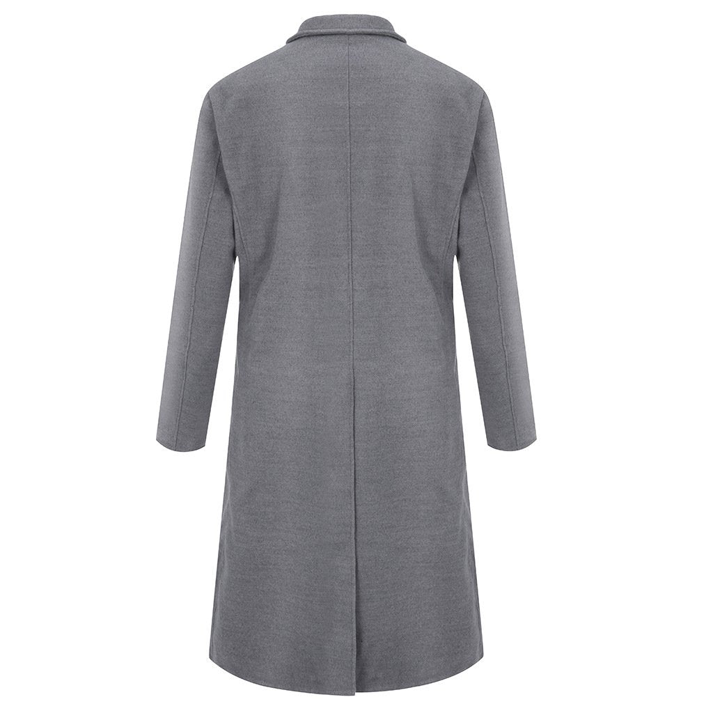 Men's Long Overcoat for Winter-STYLEGOING