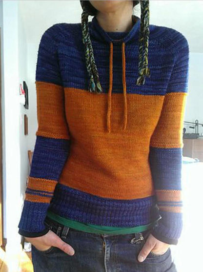 Fashion Women Drawstring Winter Sweaters-STYLEGOING