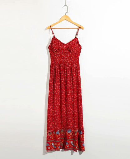 Summer Beach Sleeveless Long Maxi Dresse-STYLEGOING