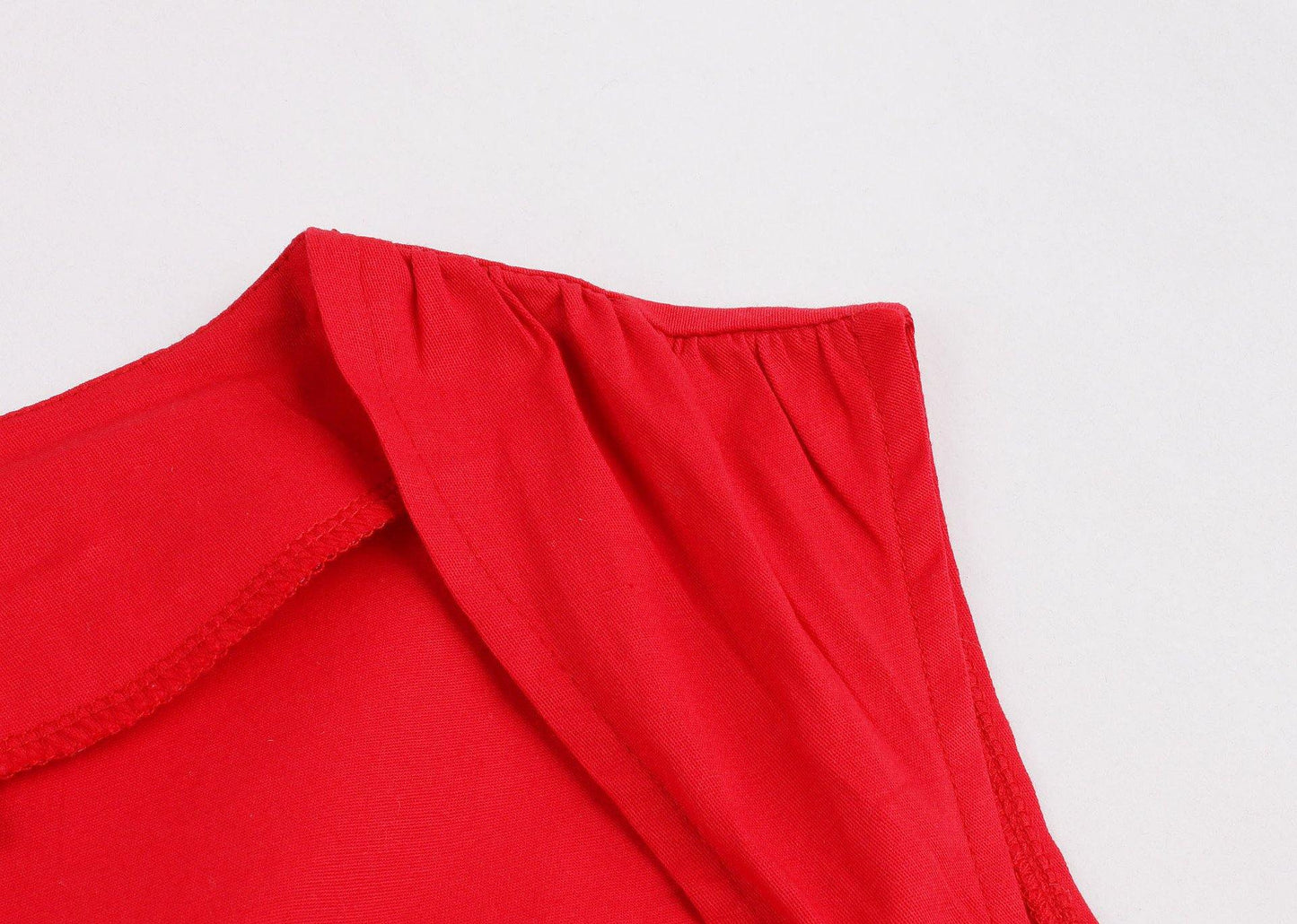 Women Vintage Sleeveless Midi Length Dresses-STYLEGOING