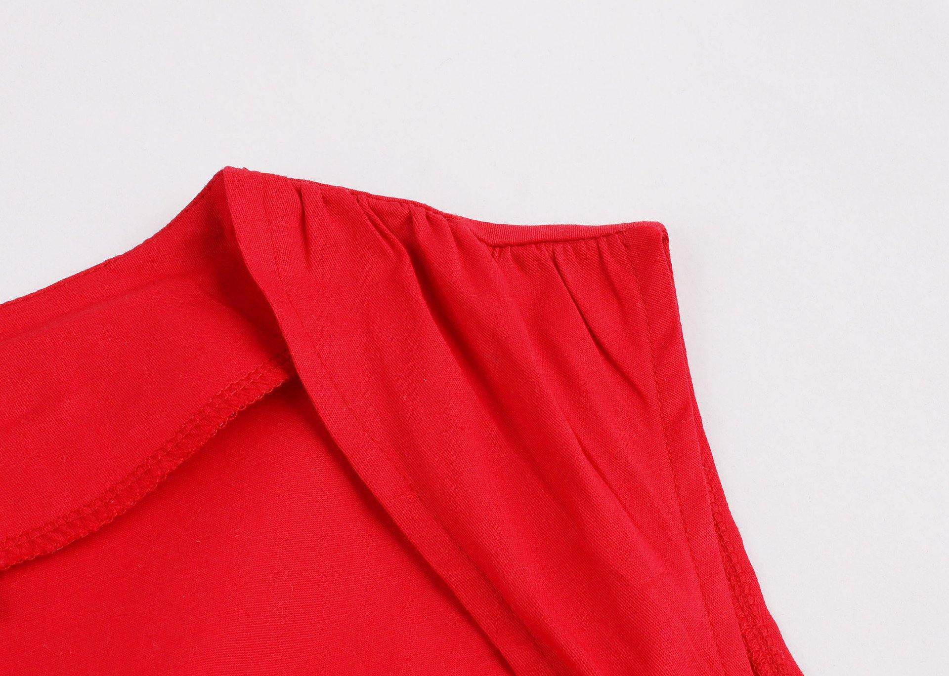 Women Vintage Sleeveless Midi Length Dresses-STYLEGOING
