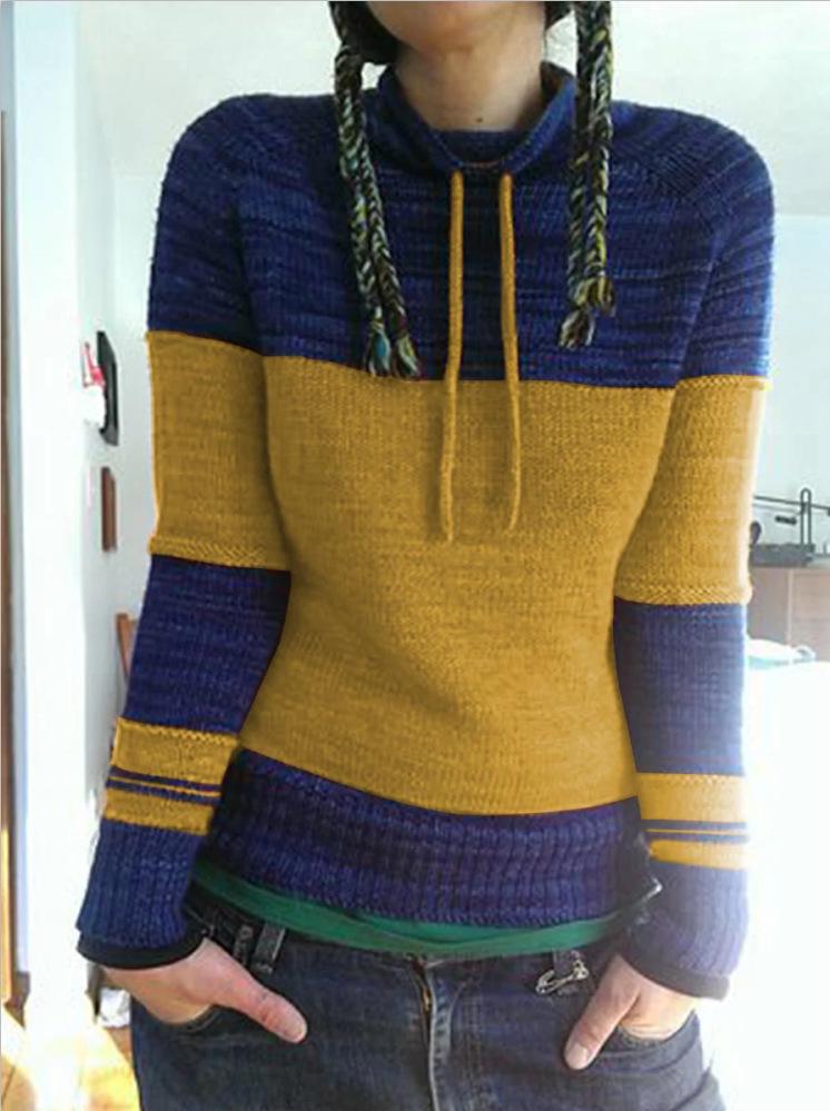 Fashion Women Drawstring Winter Sweaters-STYLEGOING