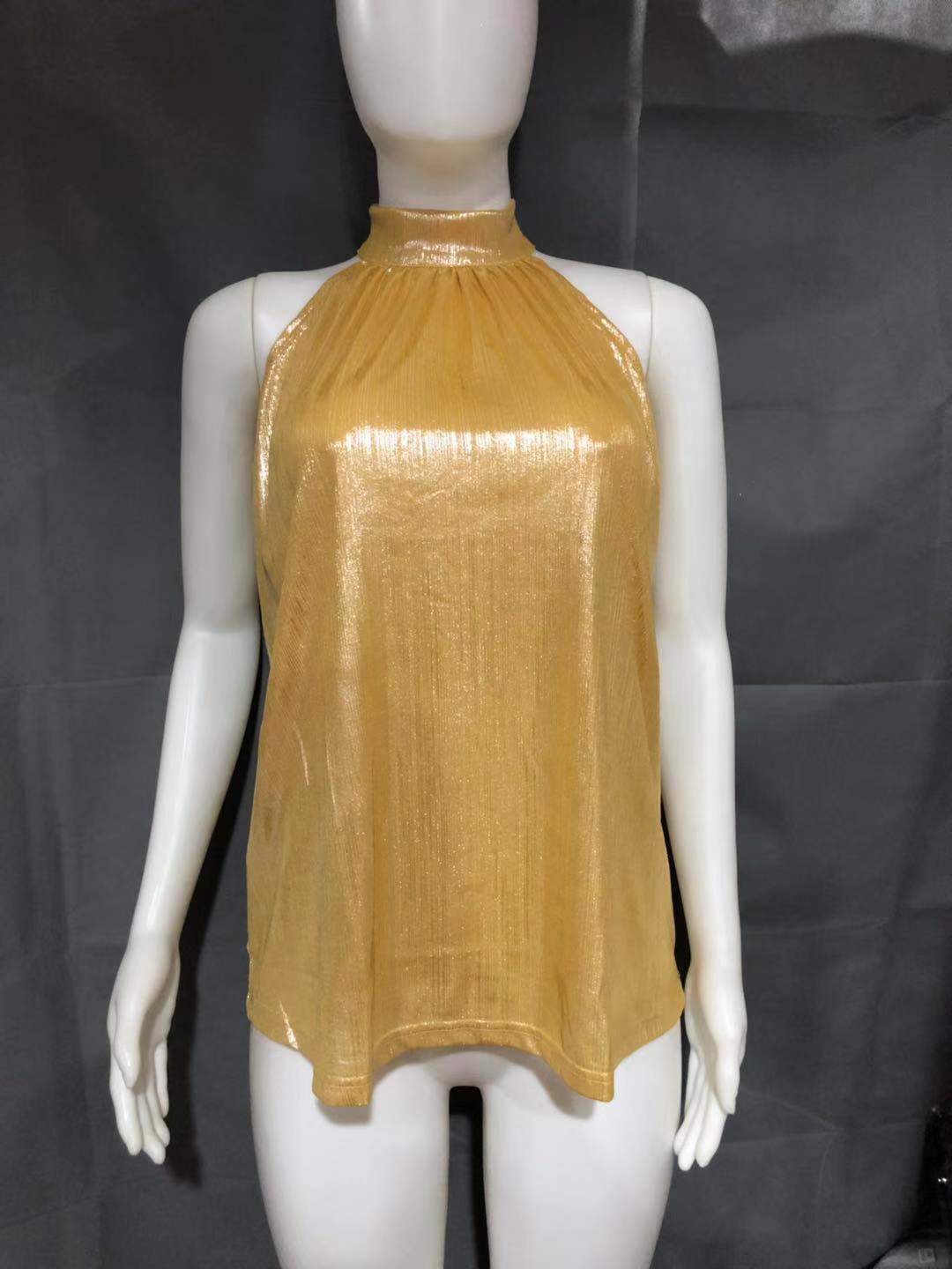 Fashion Women Halter Sleeveless Summer Crop Tops