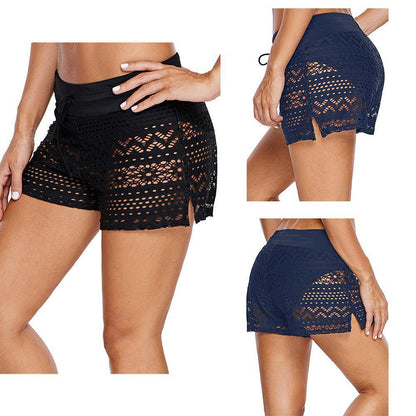 Women Lace Summer Swiming Pants-STYLEGOING