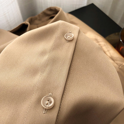 Elegant Satin Designed Women Long Sleeves Shirts