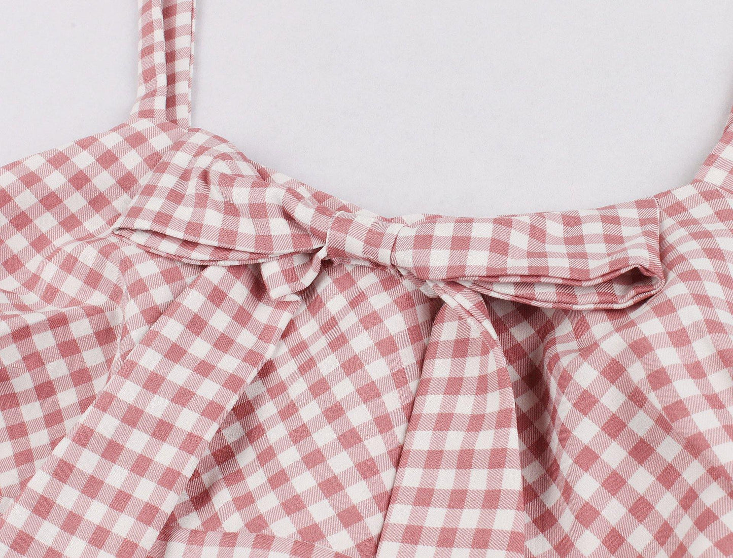 Pink Lovely Bowknot Plus Sizes Loose Dresses-STYLEGOING