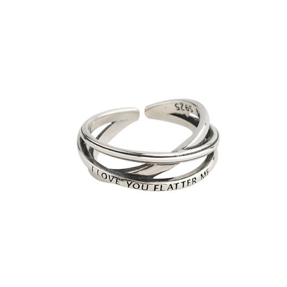 Vintage Women Open End Sterling Silver Rings