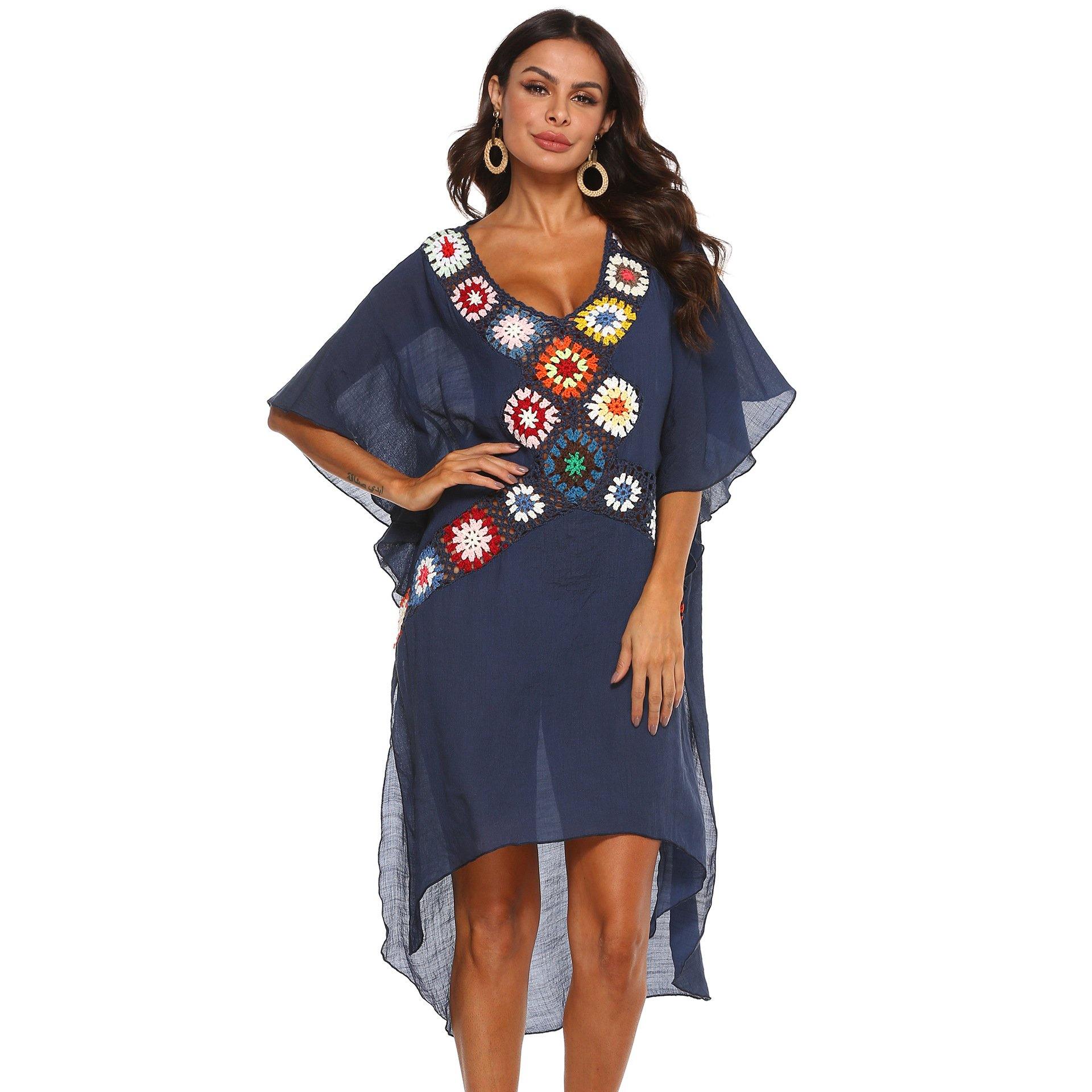 Women Summer Beach Bikini Cover Ups-STYLEGOING