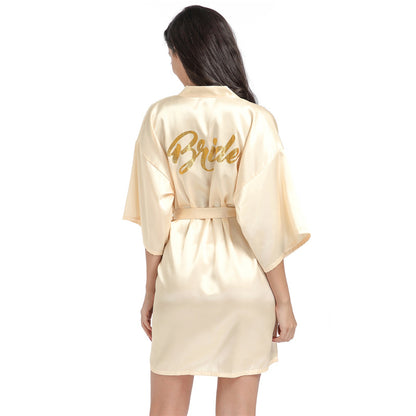 Women Wedding Bride Summer Night Gown
