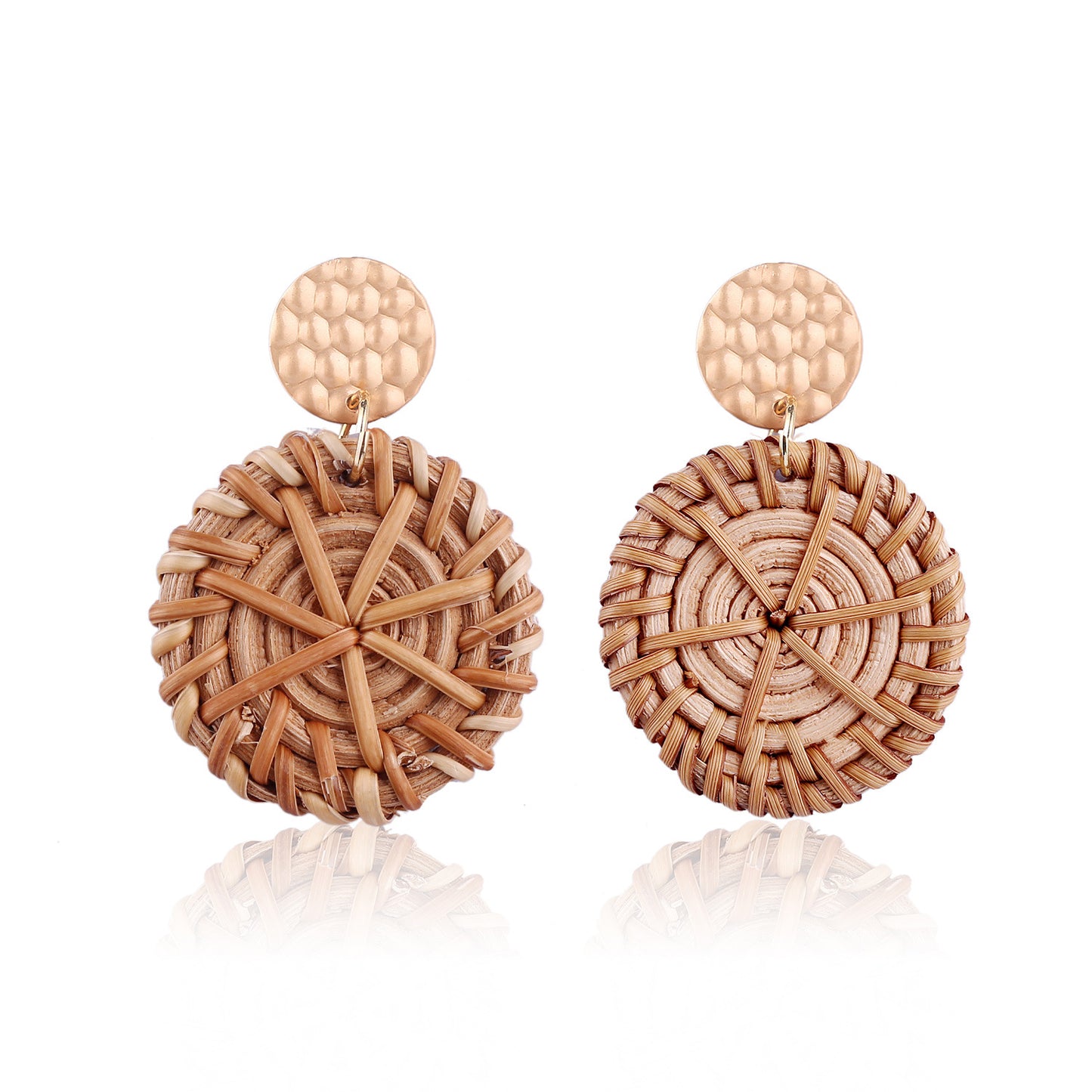 Vintage Boho Hanmade Woven Earrings for Women