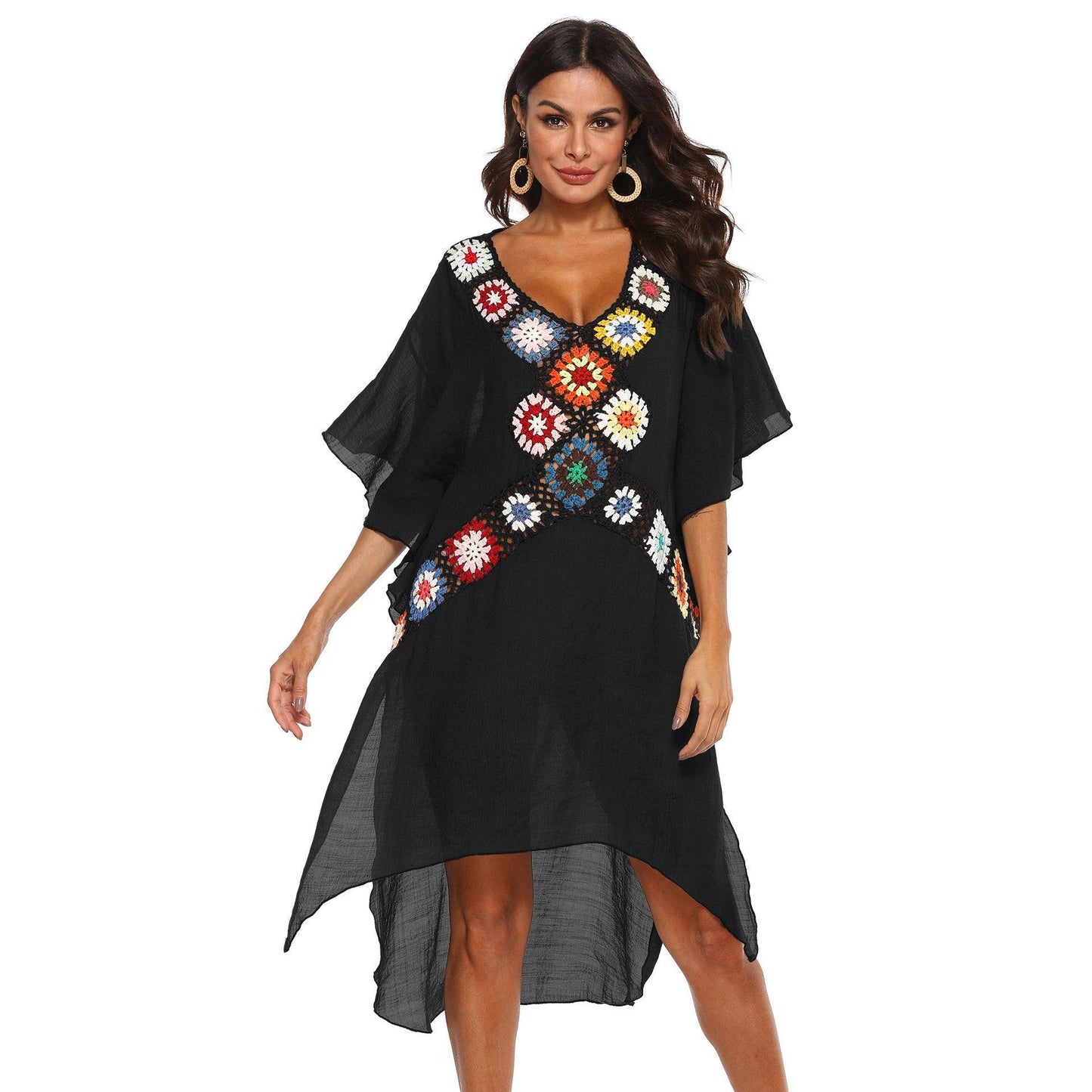 Women Summer Beach Bikini Cover Ups-STYLEGOING