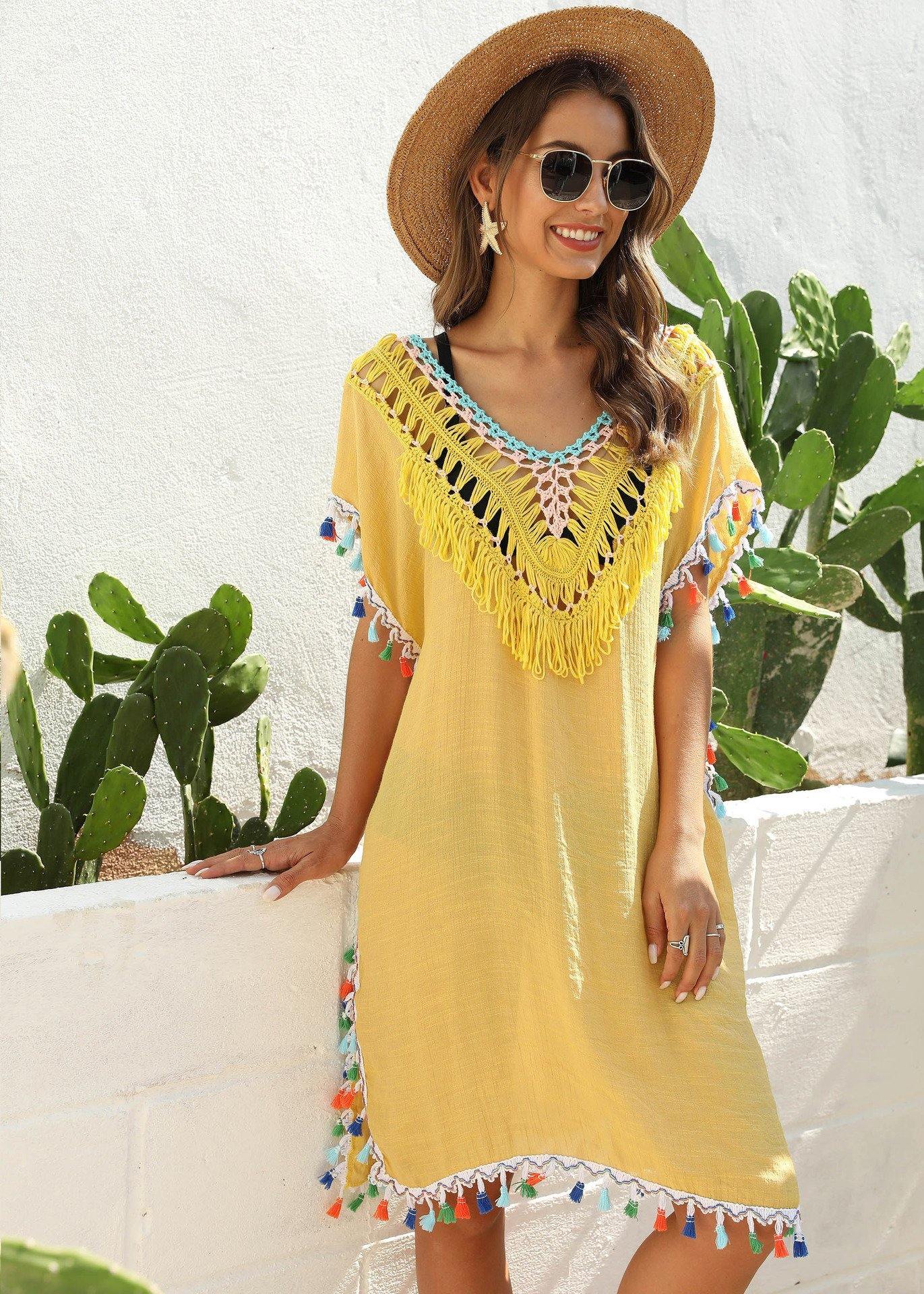 Women Summer Beach Cover Ups-STYLEGOING