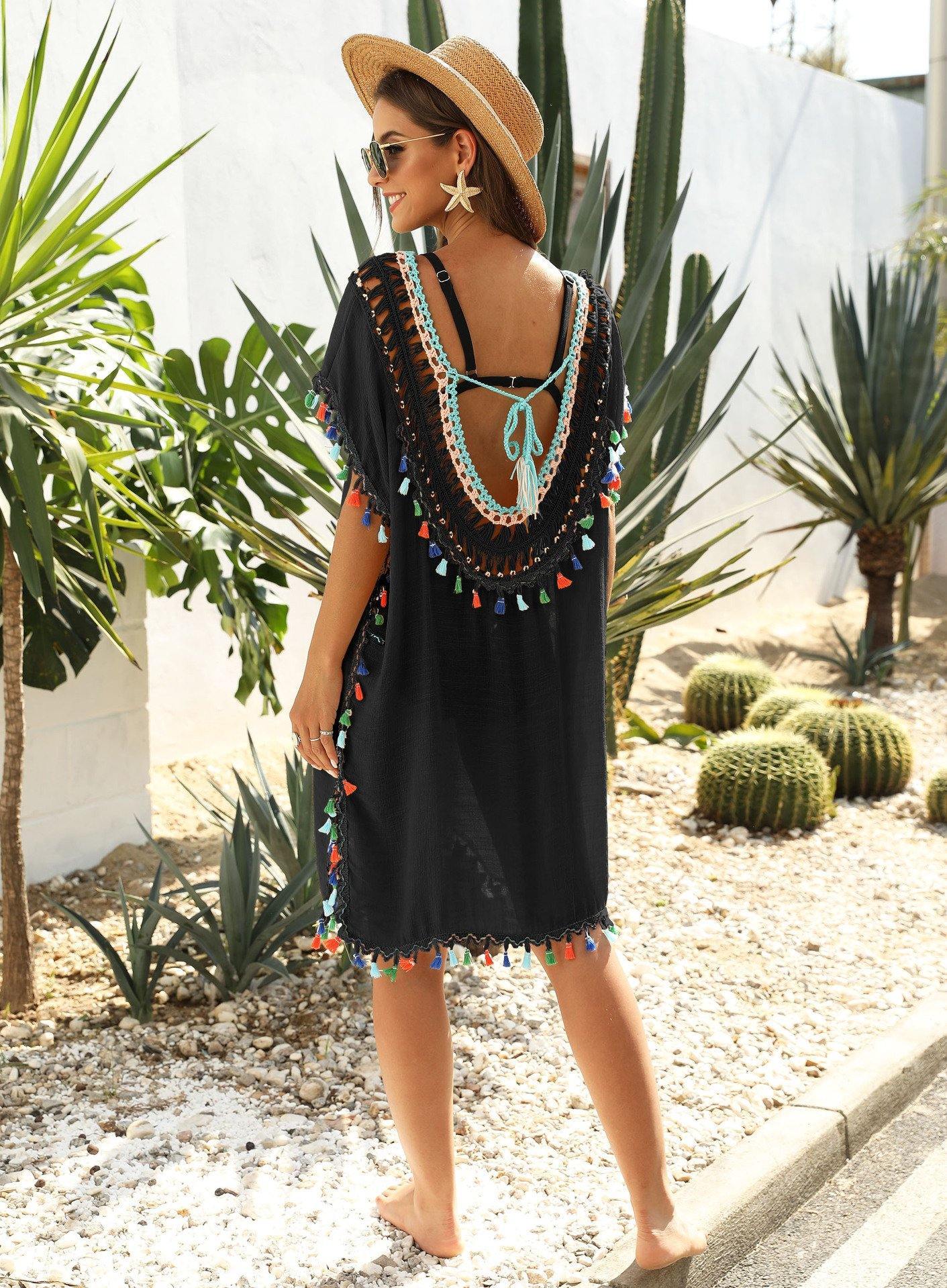 Women Summer Beach Cover Ups-STYLEGOING
