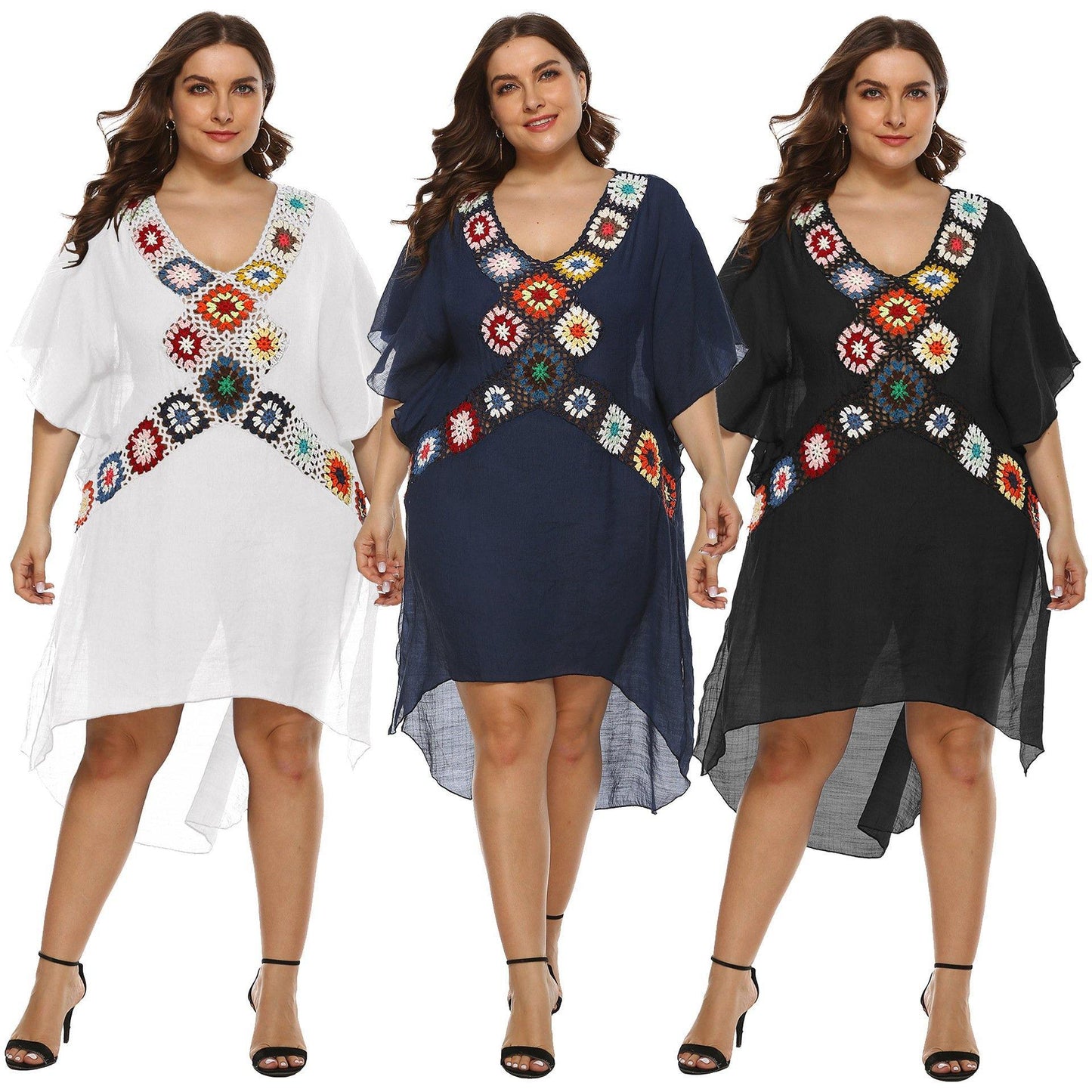 Summer Beach Irregular Cover Ups-STYLEGOING