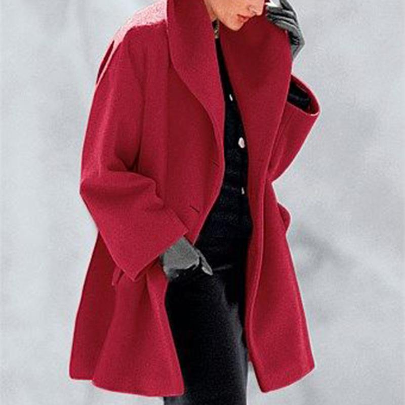 Fashion Women Short Overcoat-STYLEGOING