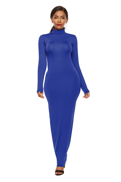 Elegant Elastic Long Sleeves Dresses